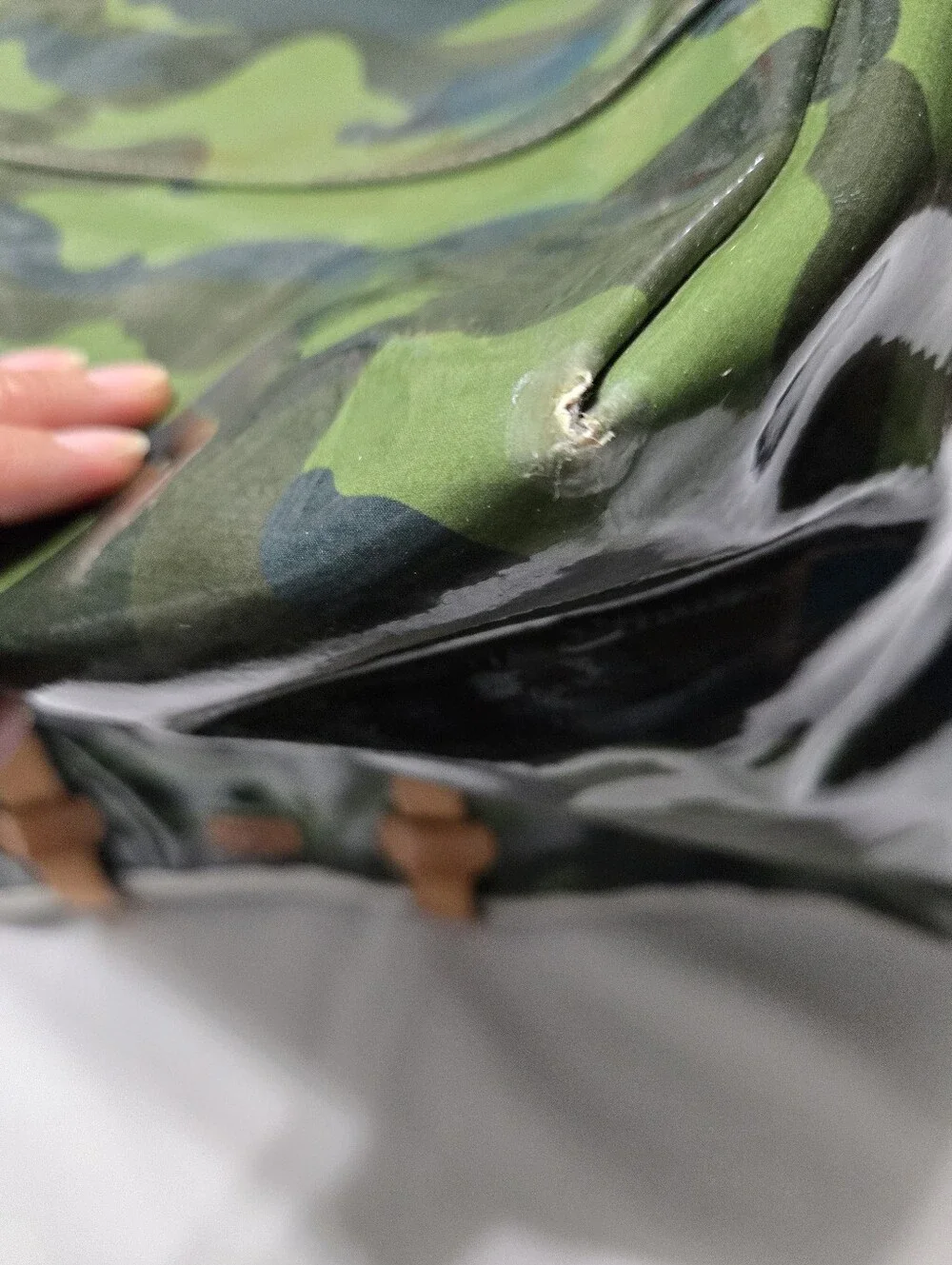 Consuela Camo Legacy Tote Bag Floral Leopard Pockets Zipper